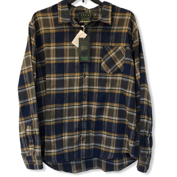 NWT-Jachs Recycled Flannel Shirt-Sz 2XL
